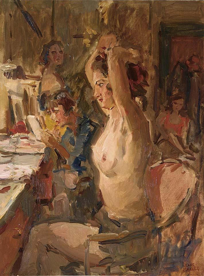Isaac Israels Scala Woman in Mirror